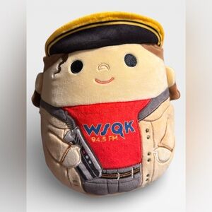 Stranger Things Dustin Squishmallow 8” | WSQK 94.5 FM Plush | Netflix Exclusive